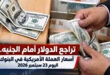سعر الدولار أمام الجنيه المصري اليوم في البنوك المصرية
