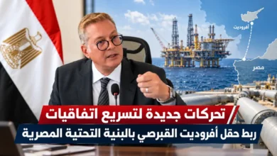وزير البترول يبحث مع شيفرون تسريع ربط حقل أفروديت بمصر
